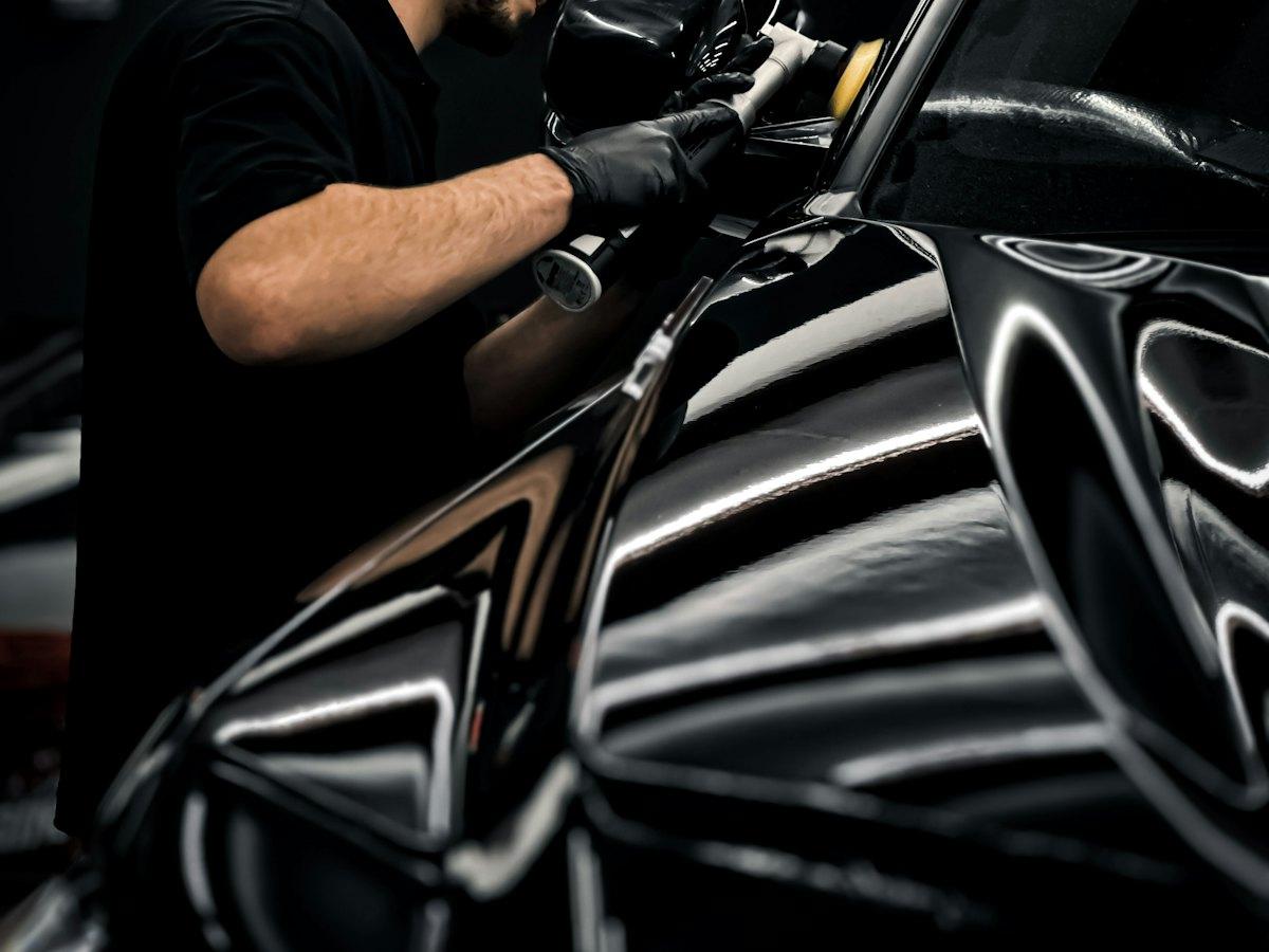 Paragon Black premium detail with ceramic protection